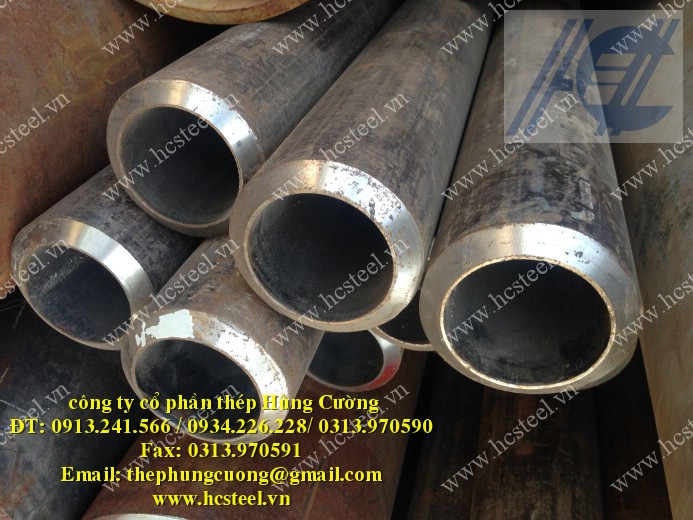 ỐNG THÉP ĐÚC : ống thép đúc 114 x 14mm x 6m