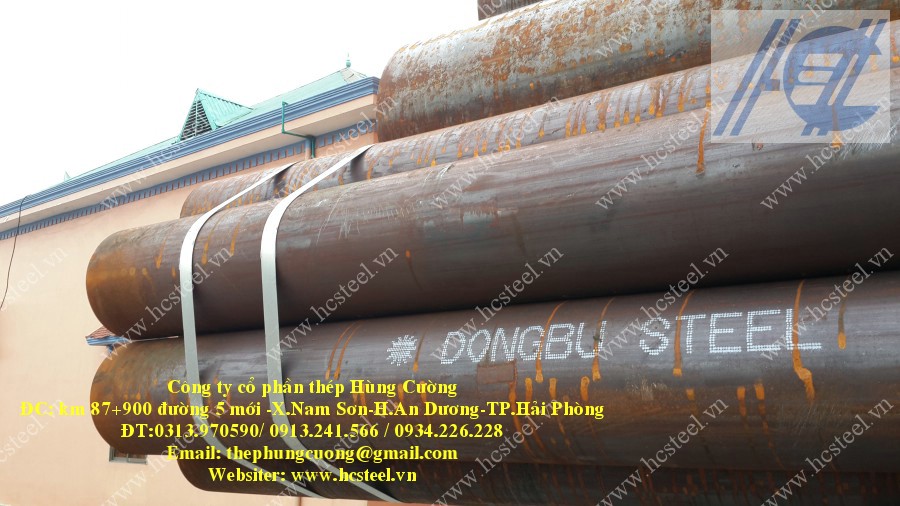 ỐNG THÉP HÀN : ống thép hàn cao tần 323.9 x 8.0mm x 6m