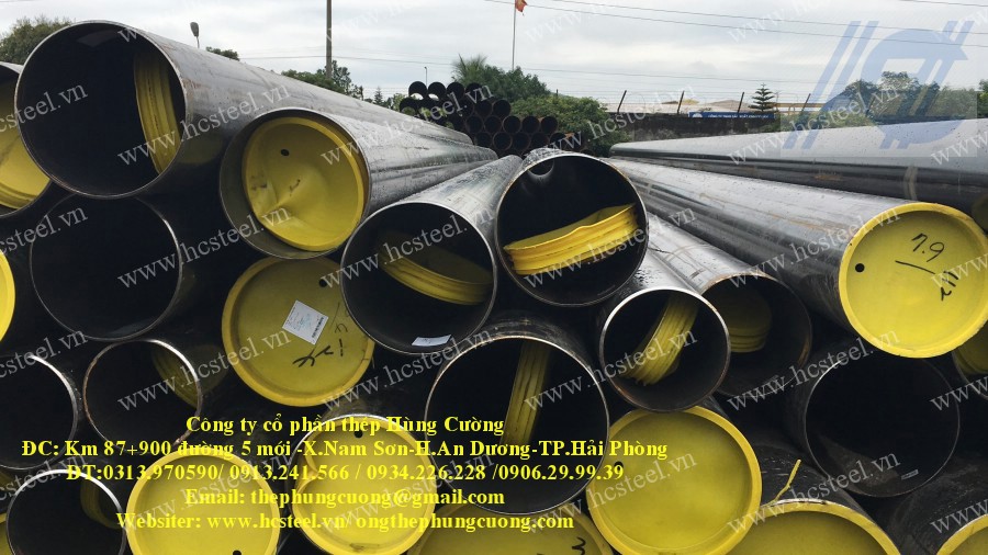 ỐNG THÉP HÀN : ống thép hàn cao tần 323.9 x 9.53mm x 6m