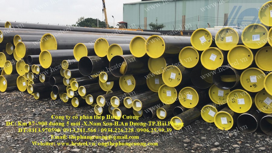ỐNG THÉP HÀN : ống thép hàn cao tần 457.2 x 6.4mm x 6m