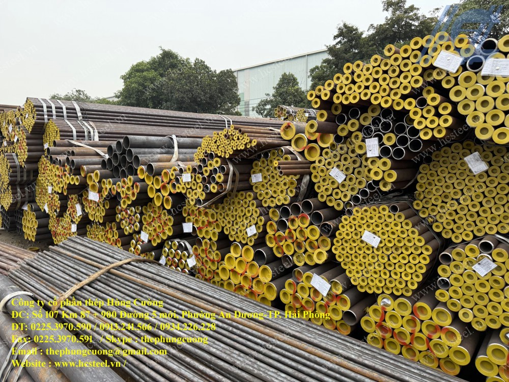 ống thép đúc 133 x 4mm x 6m