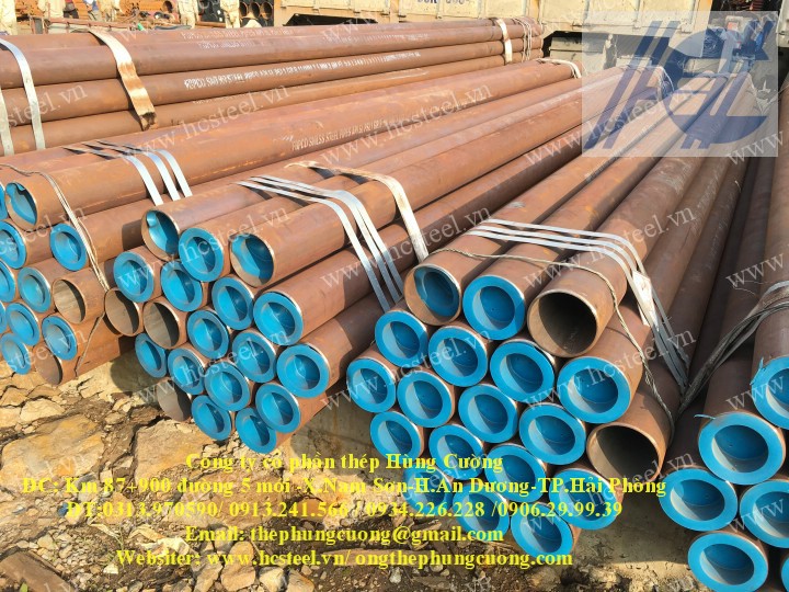 ỐNG THÉP ĐÚC NHẬP KHẨU : ống thép đúc 140 x 6.55mm x 6m