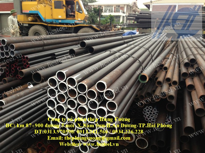 ỐNG THÉP ĐÚC NHẬP KHẨU : ống thép đúc 63 x 3.5mm x 6m
