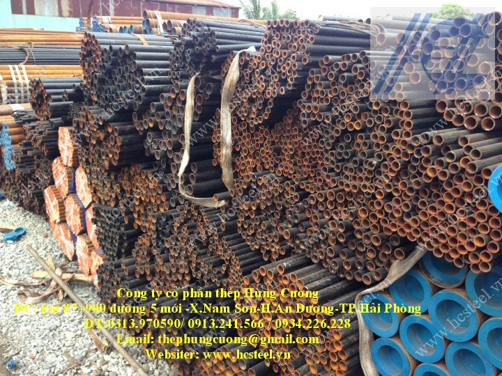 ỐNG THÉP ĐÚC NHẬP KHẨU : ỐNG THÉP PHI 16, 19, 21 x 3 - 6mm x 6-12m