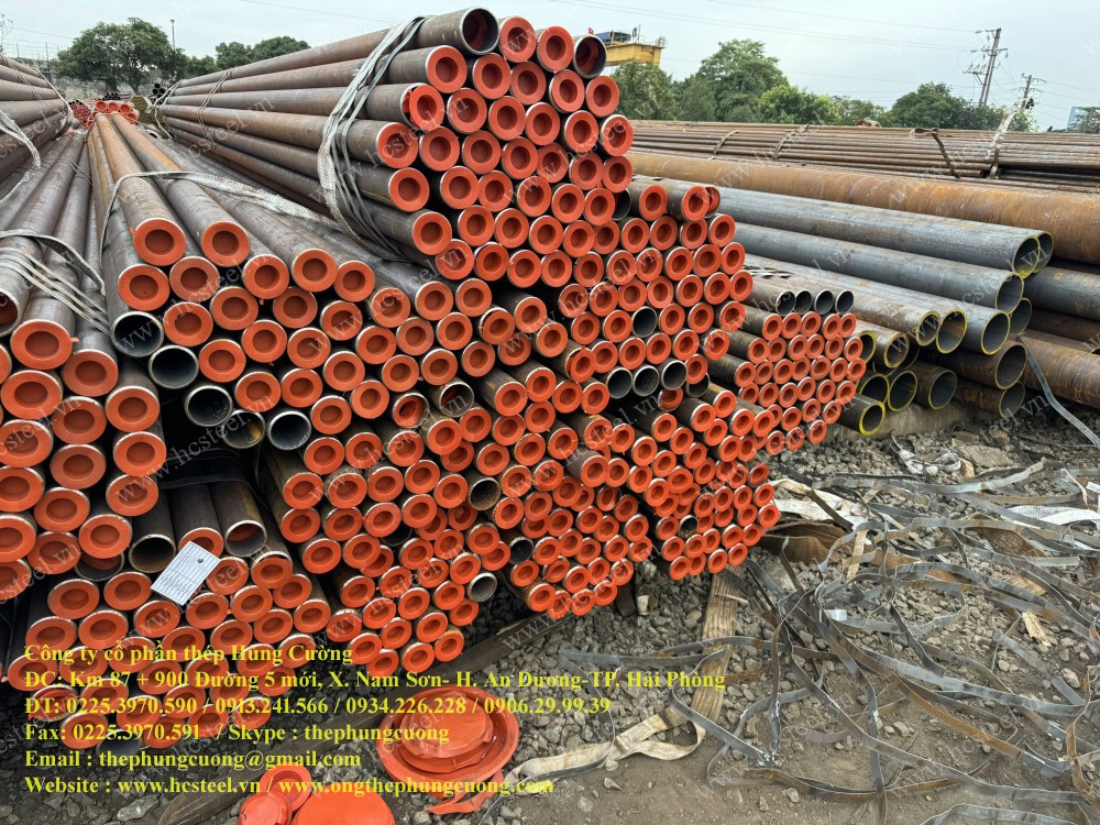 Kho hàng ống đúc 60.3x3.91x6m